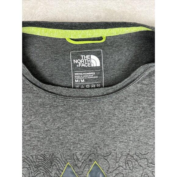 The North Face T Shirt Mens Medium Gray Mountain Athletics Outdoors Athleisure - Picture 2 of 8
